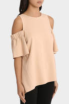 Thumbnail for your product : Cold Shoulder Shell Top
