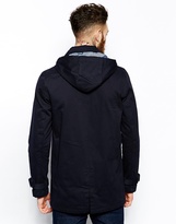 Thumbnail for your product : ASOS Hooded Trench