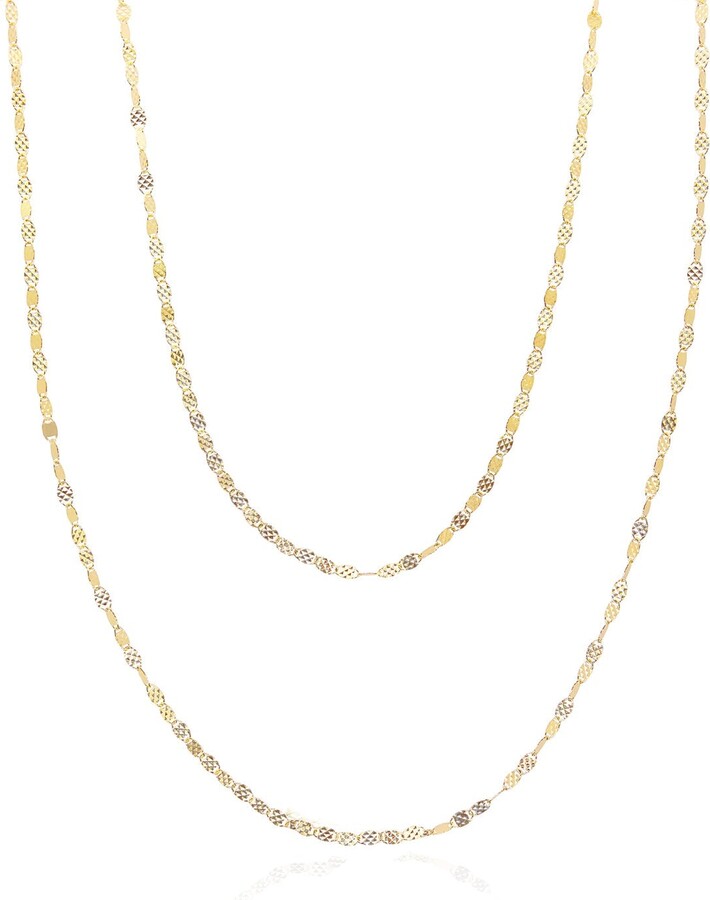 The Lovery Sparkle Chain Necklace 24 inches