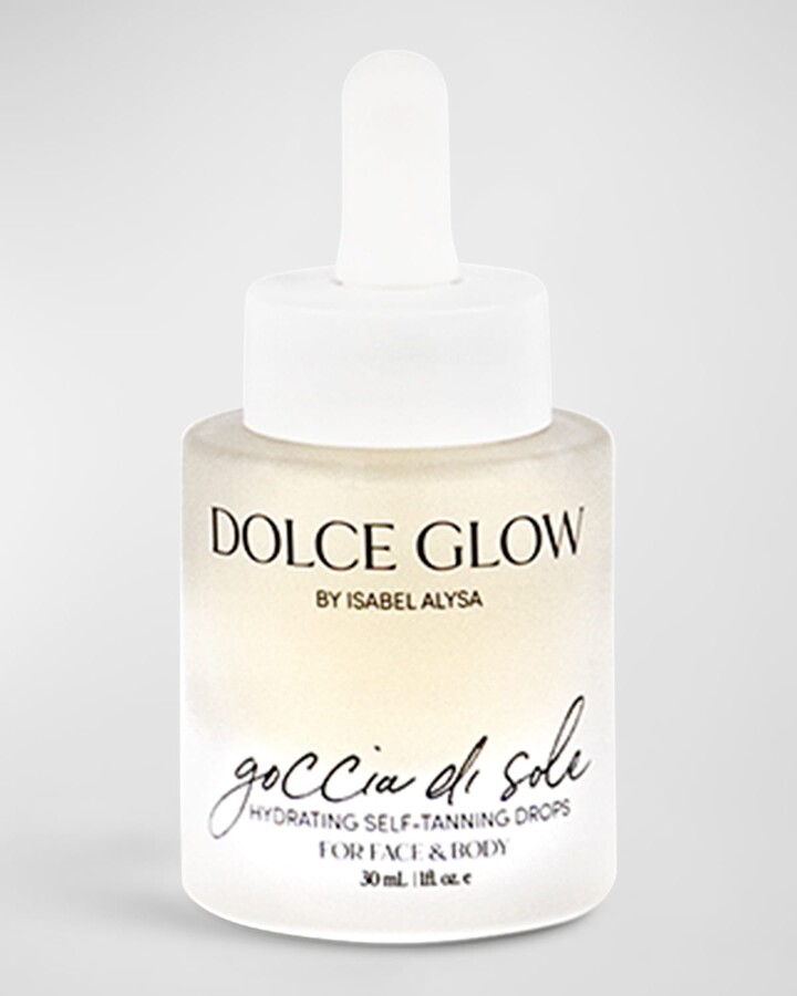 Dolce Glow Goccia De Sole Hydrating Tanning Drops Face And Body, 1 oz