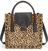 Thumbnail for your product : Loeffler Randall 'Junior Work' Genuine Calf Hair & Leather Tote