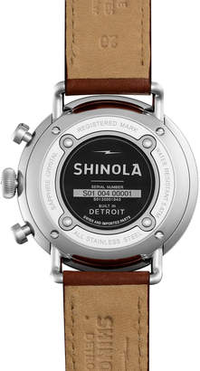 Shinola Men's 43mm Canfield Chronograph Watch