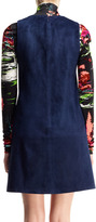 Thumbnail for your product : Balenciaga Sleeveless Suede Jumper Dress