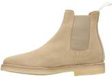 Thumbnail for your product : Common Projects Chelsea Boot High Heels Ankle Boots In Beige Suede