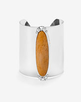 Thumbnail for your product : White House Black Market Shiny Jasper Oval Cuff Bracelet