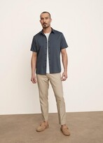 Thumbnail for your product : Vince Claremont Stripe Short Sleeve Shirt
