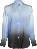 Dip-Dyed Silk Shirt 