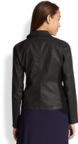 Thumbnail for your product : Eileen Fisher Waxed Moto Jacket