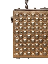 Thumbnail for your product : Dolce & Gabbana Small Leather Dolce Bag With Swarovski