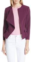 Thumbnail for your product : Ted Baker Ruffle Front Peplum Jacket