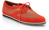 Thumbnail for your product : Rebecca Minkoff Suede & Mesh Sylvie Oxfords