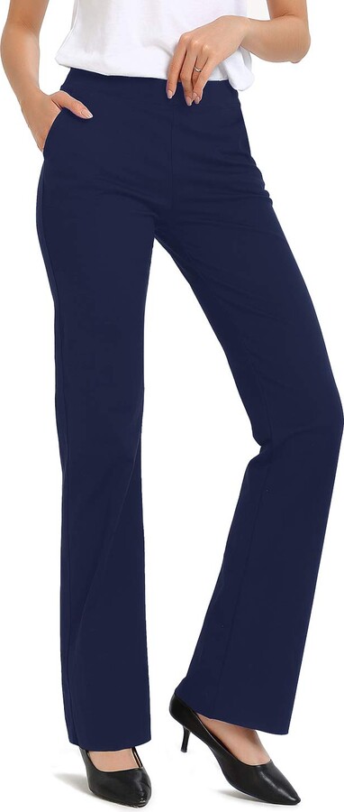 stretch bootcut trousers uk