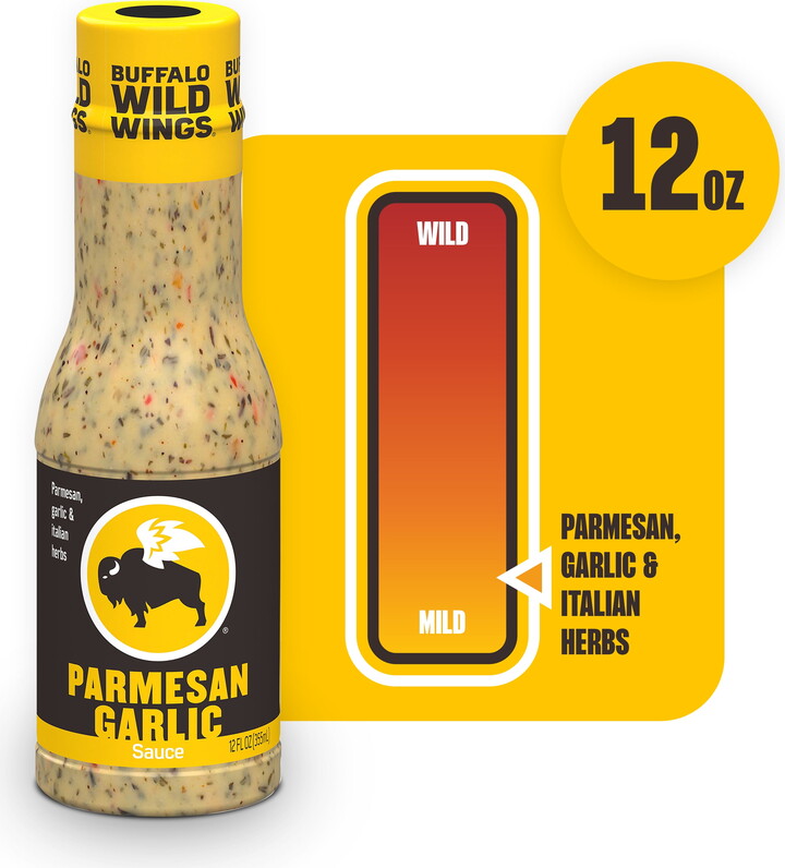 Buffalo Wild Wings Parmesan Garlic Sauce, 12 fl oz
