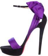 Thumbnail for your product : Christian Louboutin Bow Platform Pumps