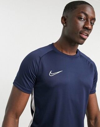 Nike Football academy t-shirt in navy