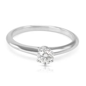Tiffany & Co. Silver Platinum Ring