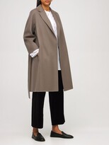 Thumbnail for your product : S Max Mara Arona Belted Wool Coat