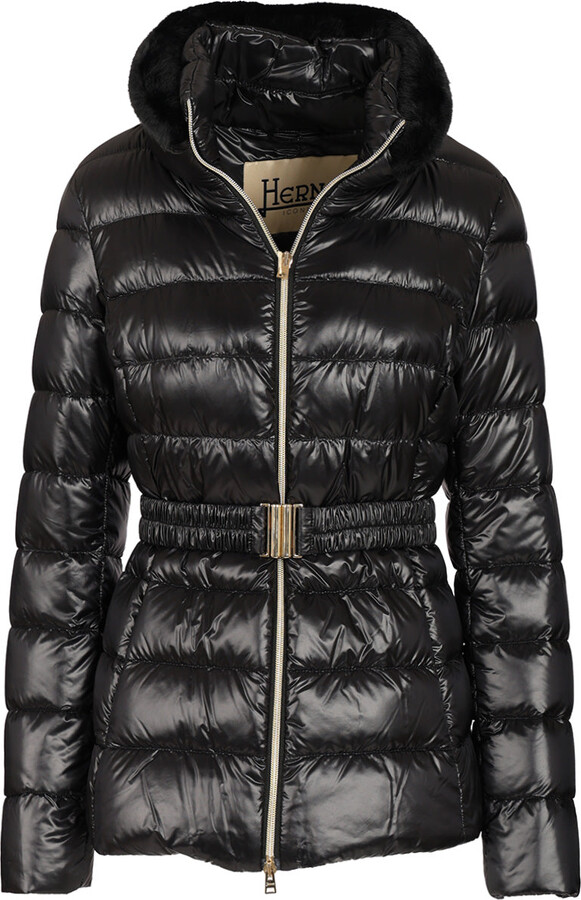 Herno Shiny Coats Black