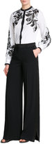 Thumbnail for your product : Roberto Cavalli Embroidered Cotton Blouse