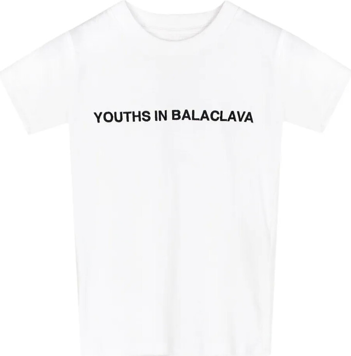 Youths in Balaclava Spine short-sleeve T-shirt