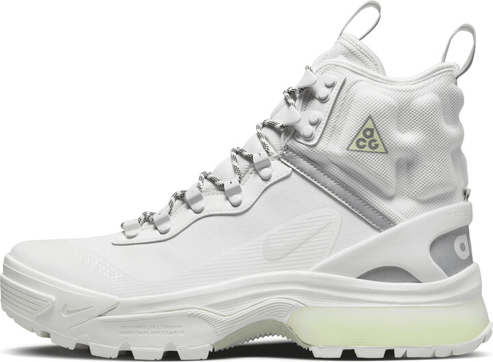 Nike Men's ACG Air Zoom Gaiadome GORE-TEX Shoes in White - ShopStyle Boots
