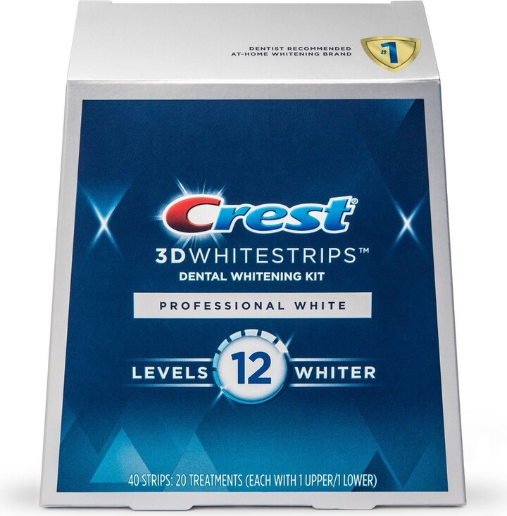 Crest 3D Whitestrips Professional Enamel Safe Teeth Whitening Kit 20ct ShopStyle Toothpaste