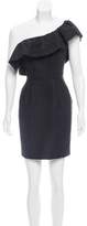 Thumbnail for your product : Rebecca Taylor One-Shoulder A-Line Dress