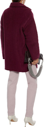 IRO Bapsie brushed wool-blend coat