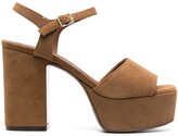 Thumbnail for your product : L'Autre Chose Platform Suede Sandals