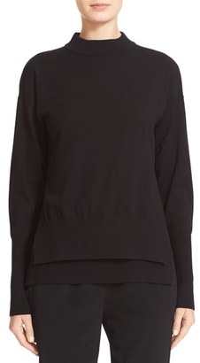 DKNY Women's Extended Sleeve Double Layer Sweater