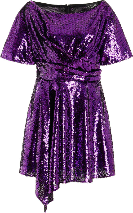 Del Core Exclusive Sequin Mini Dress - ShopStyle