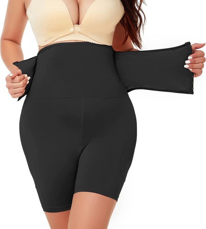 FEOYA Shapewear for Women Tummy Control Body Shaper Butt Lifting Shorts  High Waisted Slimming Panties Beige : : Clothing, Shoes &  Accessories
