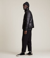 Thumbnail for your product : AllSaints Coronet Leather Puffer Jacket