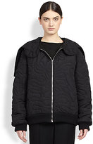 Thumbnail for your product : Stella McCartney Squiggle-Quilted Bomber Jacket