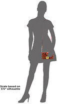Thumbnail for your product : Sophie Hulme Twin Keyhole Python Clutch