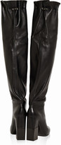 Thumbnail for your product : Lanvin Drawstring leather over-the-knee boots