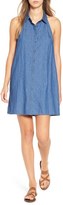 Thumbnail for your product : Mimichica Women's Mimi Chica Chambray Shift Dress