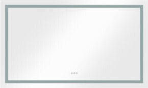 PRIME PLUMBING INCORPORATED LED Bathroom Mirror, Wall Mounted Vanity Mirror