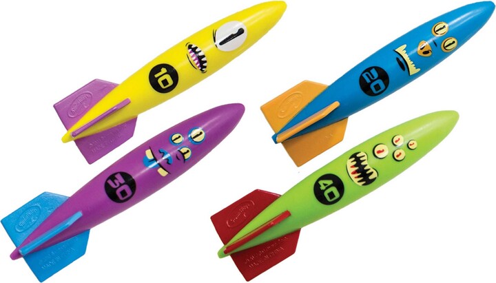 Swimways Toypedo Bandits Pool Toys, Multicolor