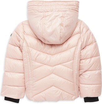 MICHAEL Michael Kors Little Girl's Stadium Hooded Puffer Jacket - ShopStyle