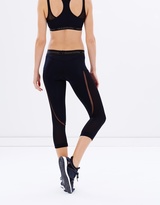 Thumbnail for your product : Padded Crop Mesh Pants