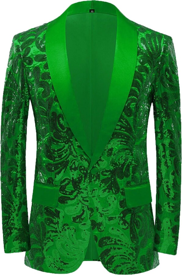 Halloween Blazer Mit Totenkopf & Rosen - Slim Fit Horror Look