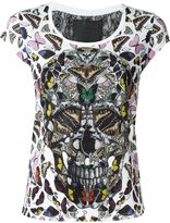 Thumbnail for your product : Philipp Plein butterfly skull T-shirt