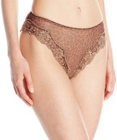 Lunaire Womens Plus Size St Lucia Stretch Lace Hipster