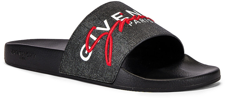 red givenchy slides
