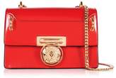 Thumbnail for your product : Balmain B.box 20 Red Glossy Leather Flap Bag