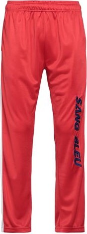 Men's Red And White Striped Pants | ShopStyle