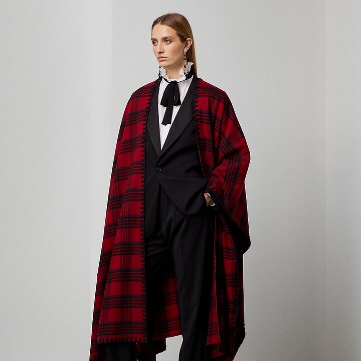 Womens Red Plaid Jacket | ShopStyle