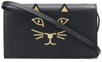 Charlotte Olympia Feline clutch bag