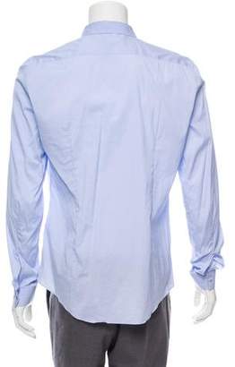 Balenciaga Striped Button-Up Shirt